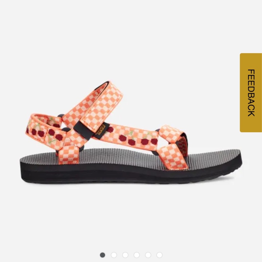 Teva Women's Sandals - Orange and Black